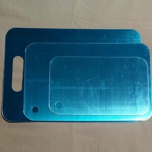 Titanium 3 Piece Cutting Board Set, Double Sided W/Protective Coating, Kitchen